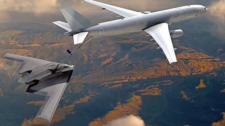 EADS würde der US-Luftwaffe gerne Tankflugzeuge verkaufen.