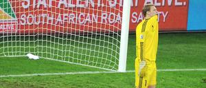 Manuel Neuer hatte viel zu tun. Er hielt stark, aber einmal war er auch er machtlos.