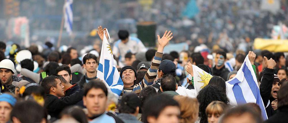 In Montevideo wird gefeiert.