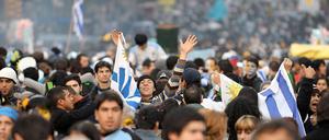 In Montevideo wird gefeiert.