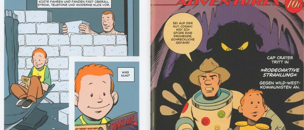 Golden Age. Das Buch kombiniert kunstvoll verschiedene Erzählebenen.