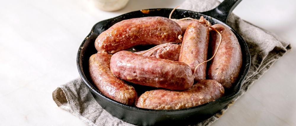Lässt sich wie Bratwurst brutzeln, passt aber auch zu Pizza, Pasta und Risotto: Salsiccia.