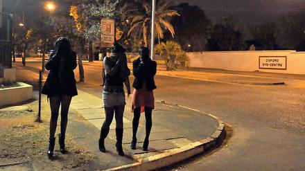 Die Frauen auf dem Straßenstrich in Johannesburg haben während der WM kein gutes Geschäft gemacht. 