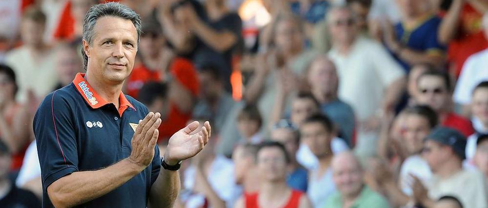 Alles im Fluss. Bei Union freut sich nicht nur Trainer Uwe Neuhaus auf die neue Saison.