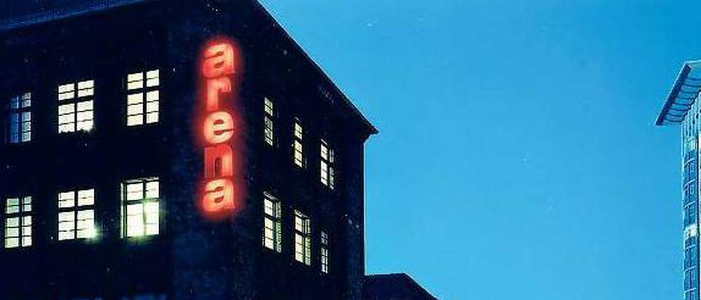 Konzerthalle an der Spree. Mit der Arena im alten Busdepot an der Treptower Eichenstraße fing 1995 alles an.