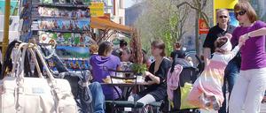 Bergmannstraße in Kreuzberg: Auf der Bergmannstraße tobt das Leben.