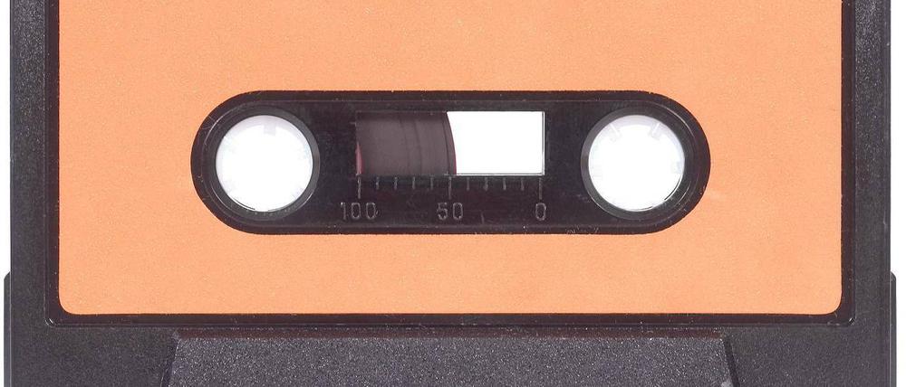 Mein Ding. Eine Kassette in Orange machte immer überall Eindruck.