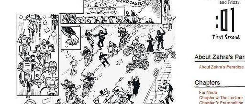 Hommage an die Opfer. Zu erreichen unter www.zahrasparadise.com.