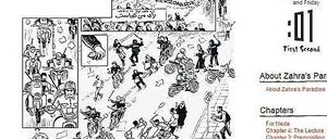 Hommage an die Opfer. Zu erreichen unter www.zahrasparadise.com. 