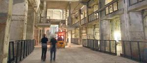 Vorerst soll die Halle nur auf drei Ebenen bespielt werden. 