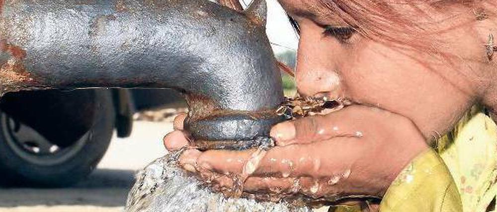 Sauberes Trinkwasser ist das Wichtigste, was die Menschen im Hochwassergebiet brauchen.