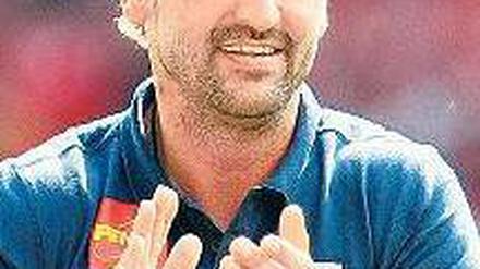 Claus-Dieter Wollitz, Trainer des FC Energie Cottbus.