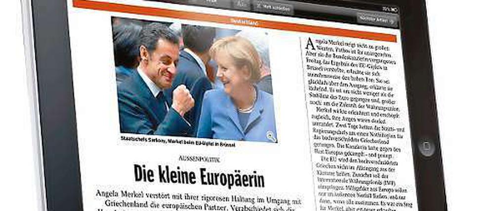80.000 Mal wurde die App des "Spiegel" bisher heruntergeladen.