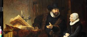 Ein Lieblingsbild der neuen Direktorin. Der „Mennonitenprediger Anslo und seine Frau“ von Rembrandt, 1641. Es ist Teil der Sammlung der Gemäldegalerie.
