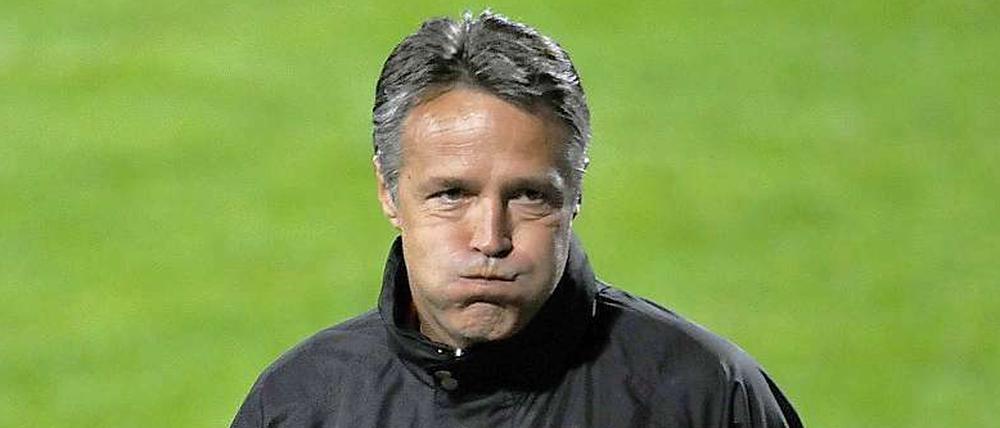Unions Trainer Uwe Neuhaus.