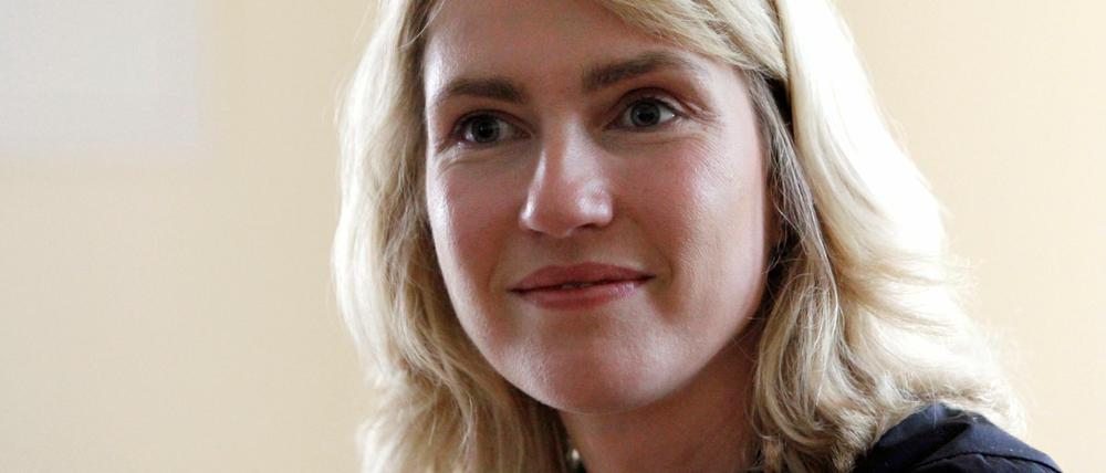 Manuela Schwesig. SPD-Vize und Sozialministerin in Mecklenburg-Vorpommern. 