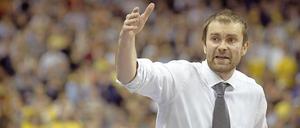 Alba-Trainer Luka Pavicevic ist mit dem Leistungsstand seiner Mannschaft noch nicht zufrieden.