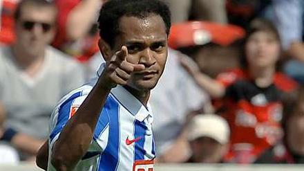 Der Brasilianer Raffael spiegelt wie kein Zweiter Herthas Anpassungsprobleme in der Zweiten Liga wieder.