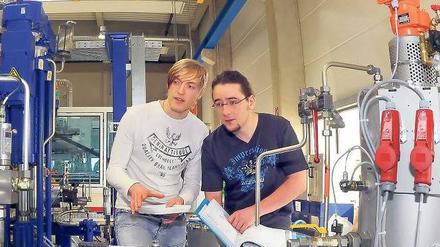 An der Uni angekommen. Technische Begabungen müssen bereits in der Schule gefördert werden, forderten Experten. Foto: pa/dpa