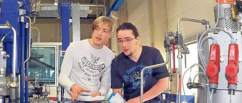 An der Uni angekommen. Technische Begabungen müssen bereits in der Schule gefördert werden, forderten Experten. Foto: pa/dpa