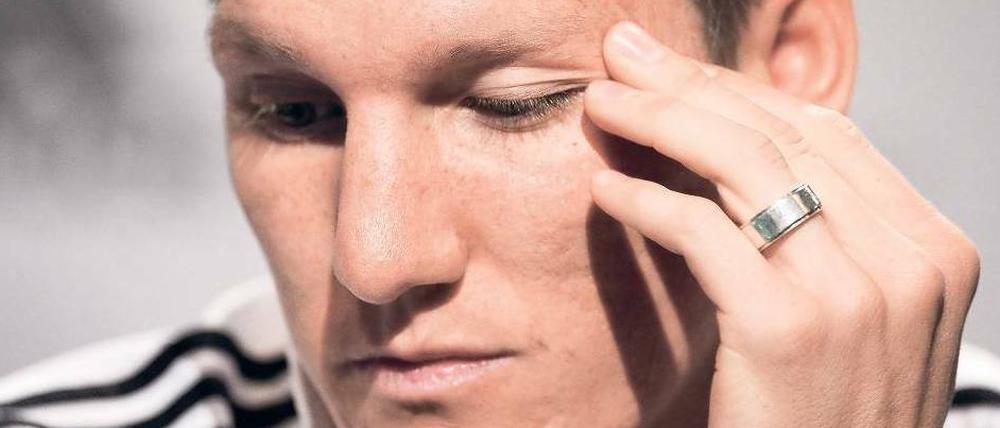 Bastian Schweinsteiger fehlt der deutschen Nationalmannschaft bei den kommenden Qualifikationsspielen.