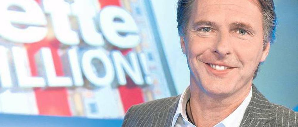 Keine gute Idee. Jörg Pilawa und seine neue Show „Rette die Million!“.Foto: dpa