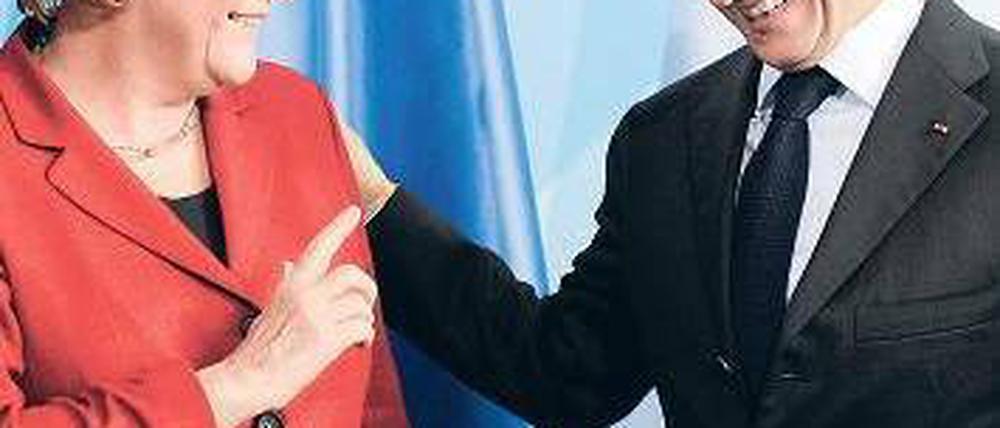 Gesprächsbedarf. Kanzlerin Angela Merkel und Frankreichs Staatspräsident Nicolas Sarkozy wollen sich über die Nuklearstrategie der Nato austauschen. 