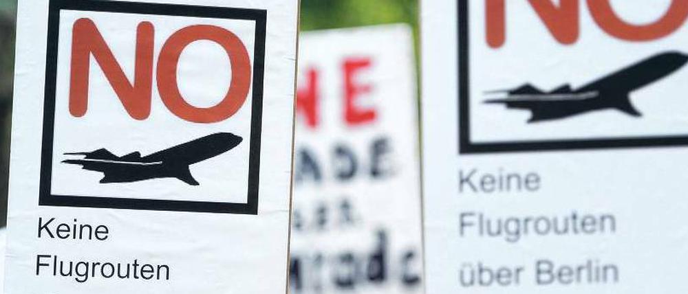 Die No-Sager. Im Süden Berlins formiert sich der Protest gegen die geplanten Flugrouten zum neuen Großflughafen.