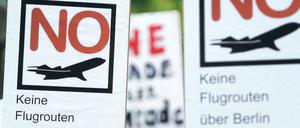 Die No-Sager. Im Süden Berlins formiert sich der Protest gegen die geplanten Flugrouten zum neuen Großflughafen.
