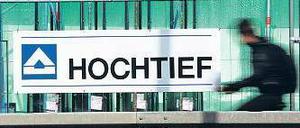 Geschrumpft. Von den zehn größten deutschen Baukonzernen des Jahres 1990 sind heute nur noch Hochtief in Essen und Bilfinger Berger in Mannheim übrig. Foto: dpa