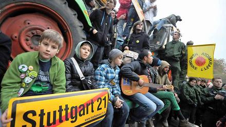 Immer wieder montags: Die Proteste gegen Stuttgart 21 halten an.