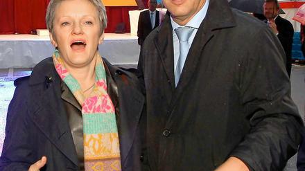 Beim Hoffest der SPD im September haben Renate Künast und Klaus Wowereit noch gut Lachen. Bald könnten sie sich als Konkurrenten gegenüberstehen.