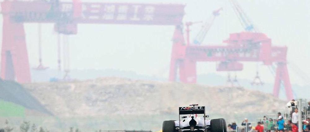 Wohin des Weges? Sebastian Vettel raste am Samstag am schnellsten über die neue Piste von Yeongam. Foto: dpa