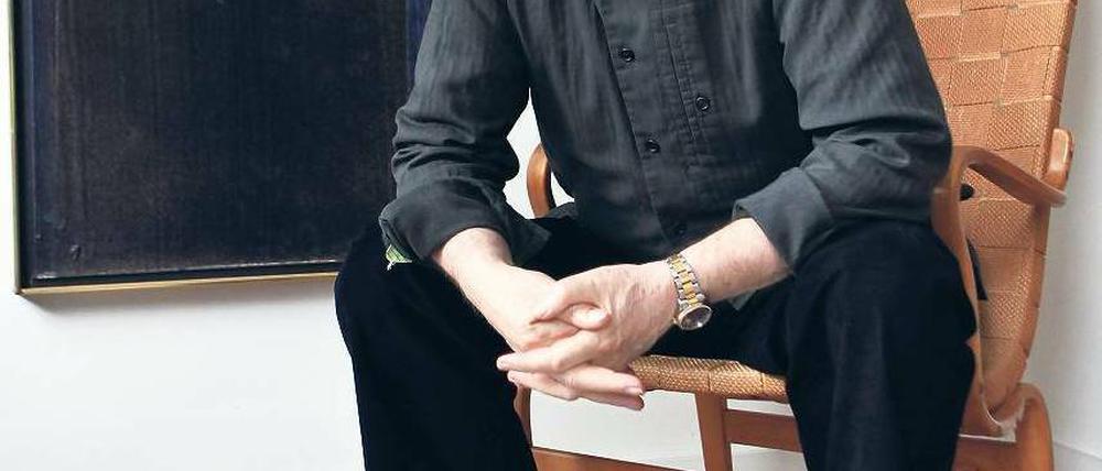 Ein Australier in New York. Der Schriftsteller Peter Carey. Foto: Fred R. Conrad/ New York Times