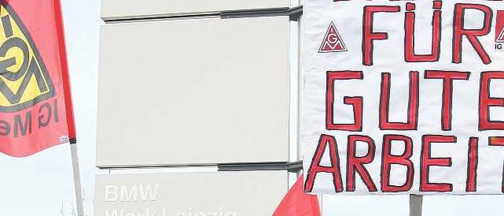 Relativ viele Gewerkschaftsmitglieder gibt es im Leipziger BMW-Werk. Doch insgesamt sind die Gewerkschaften im Osten schwach – und die Löhne niedrig. 