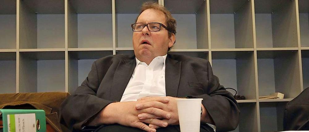 Ottfried Fischer tritt vor Gericht als Nebenkläger auf.