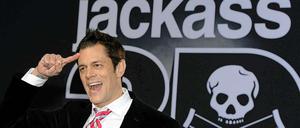 Jacke wie Hose: Jackass-Star Johnny Knoxville in Berlin.