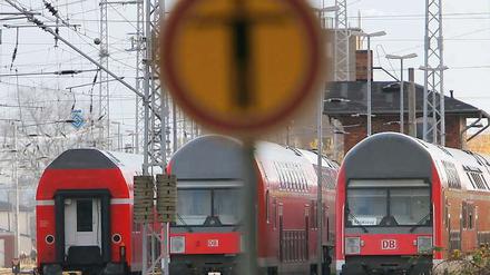Am Dienstag soll bei der Bahn gestreikt werden. 