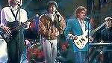 Kinder der Achtziger. Die Band bei einem Auftritt im Jahr 1987. Foto: p-a