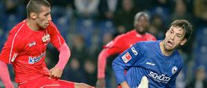 Im Kellerderby gegen Bielfeld setzte sich der 1. FC Union durch.