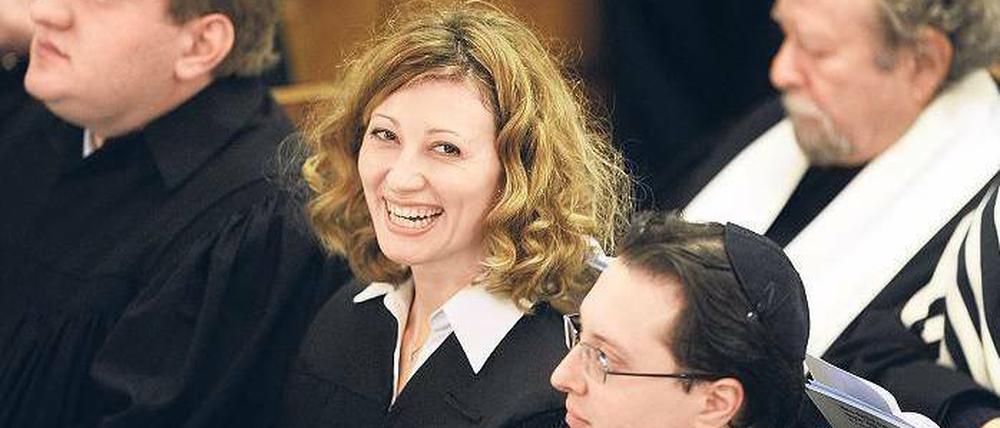 Spricht fünf Sprachen. Die 31-jährige Alina Treiger wird künftig zwei Gemeinden in Niedersachsen betreuen. Foto: Odd Andersen/AFP