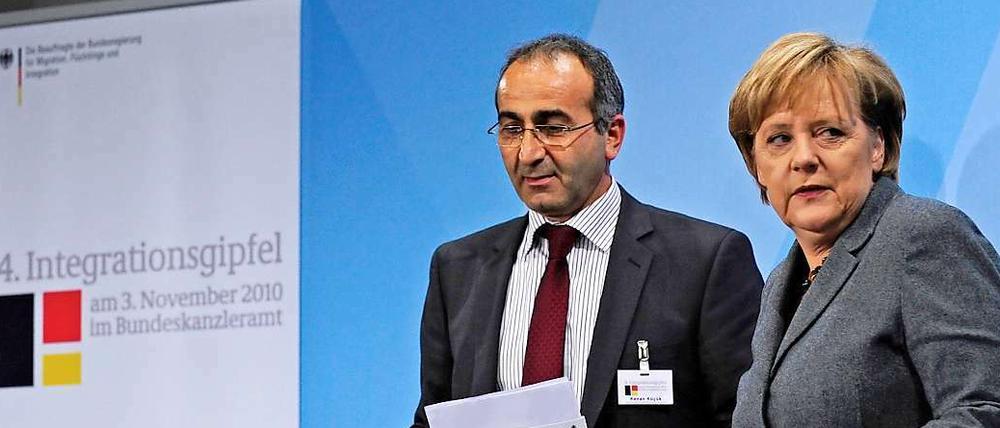 Die anderen Deutschen und die Kanzlerin – am Mittwoch auf dem Gipfel.