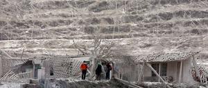 Totale Verwüstung: Der Ausbruch des Vulkans Merapi hat auf der Insel Java 25 Menschen das Leben gekostet. 