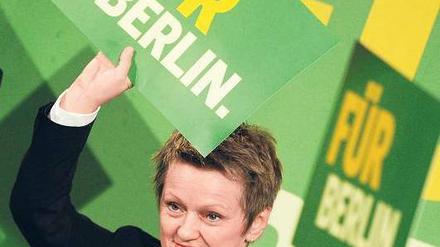 Berlin als Programm. Renate Künast will in den kommenden Monaten um den Einzug ins Rote Rathaus kämpfen. Foto: dpa