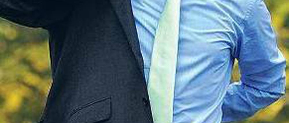 Mit Helfern von gestern. Der designierte CDU-Landeschef Norbert Röttgen.Foto: dpa