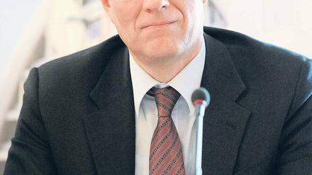 Prima Stimmung. Berlins Handwerkspräsident Stephan Schwarz. Foto: dpa