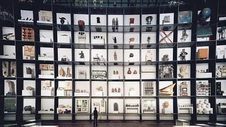 Gucken und staunen. Die Installation des Künstlers Mark Dion im Martin-Gropius-Bau bildet den Auftakt zur „Weltwissen“-Ausstellung.