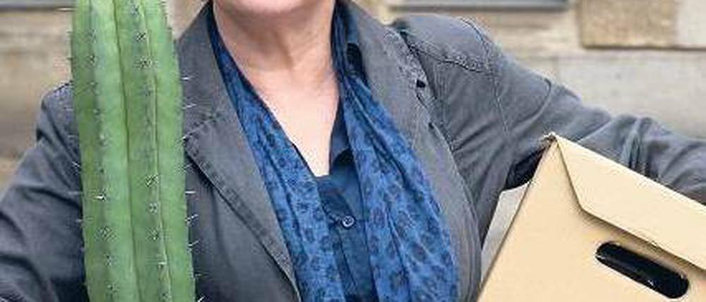 Im Kugelhagel wollte Imogen Kogge als Hauptkommissarin Johanna Herz nicht sterben. Sie verabschiedet sich ohne großes Tamtam und geht nach Spanien. Foto: RBB