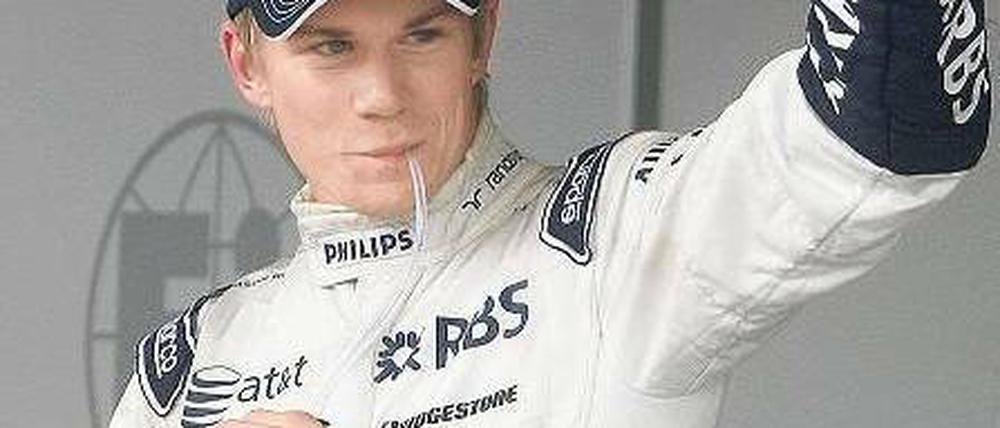 Gruß oder Abschied? Nico Hülkenberg bangt um seine Formel-1-Zukunft. Foto: dpa