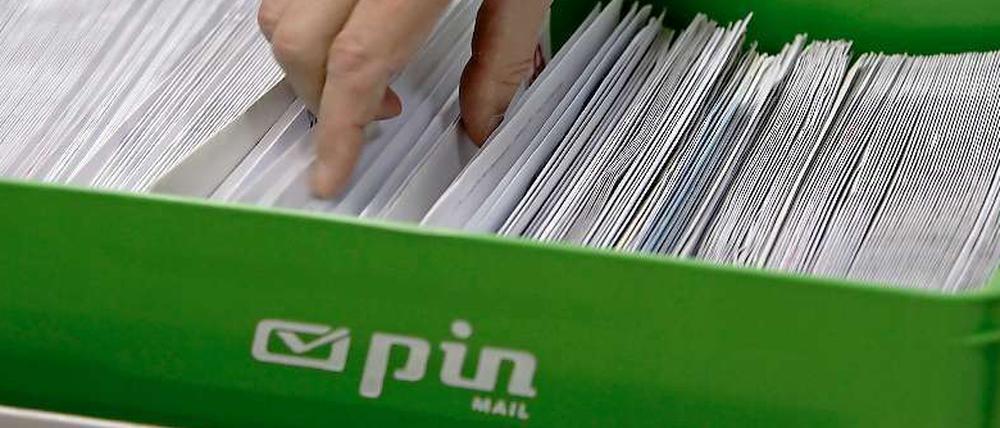 Auch bei der Pin Mail AG muss ein Nachsendeauftrag beantragt werden.